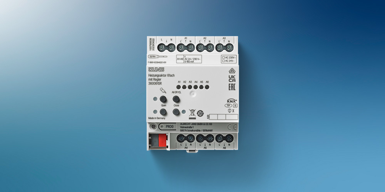 KNX Heizungsaktor 6-fach bei Elektro Stier GmbH in Frankfurt